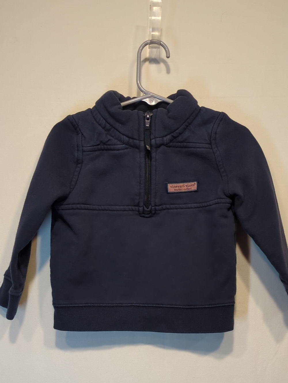 vineyard vines Navy Shep Half-Zip Pullover for Kids